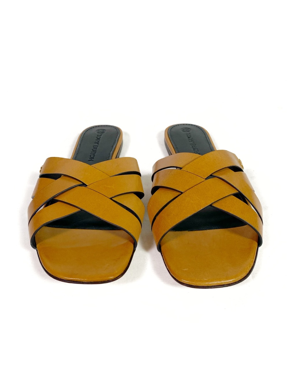 Tory Burch City Slide Sandals Tan - Picture 3 of 8